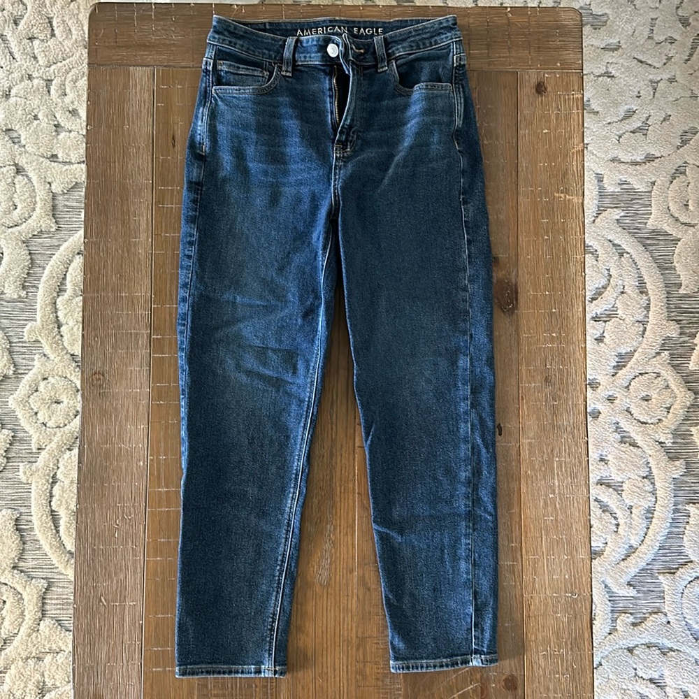 American Eagle Outfitters Dark Wash Mom Jean